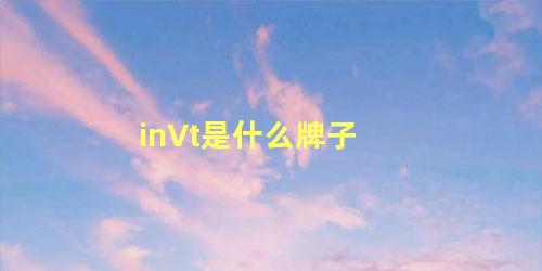 inVt是什么牌子