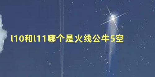 l10和l11哪个是火线公牛5空开关控制怎么接线