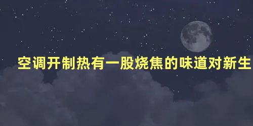 空调开制热有一股烧焦的味道对新生儿有没伤害