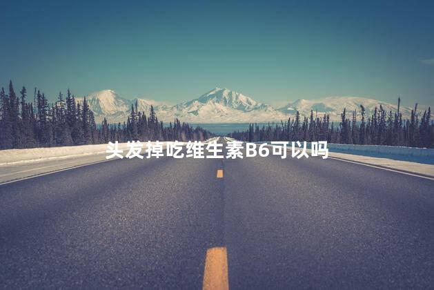 头发掉吃维生素B6可以吗