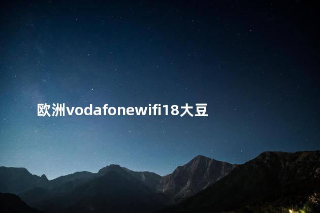 欧洲vodafonewifi18大豆行情