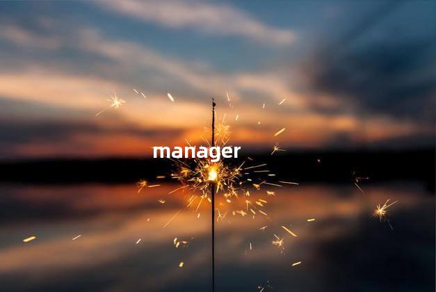 manager