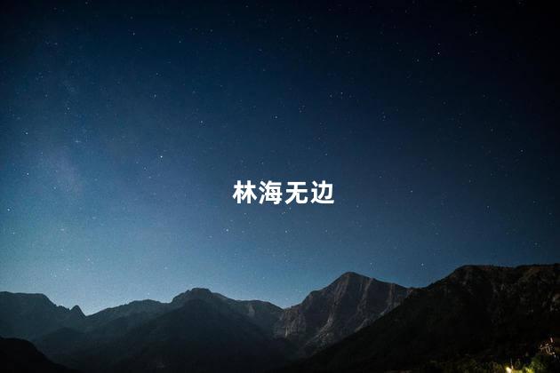 林海无边