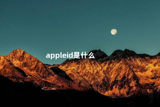 appleid是什么