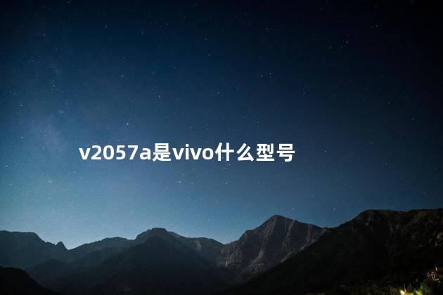 v2057a是vivo什么型号