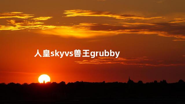 人皇skyvs兽王grubby