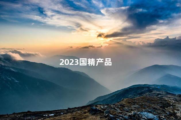 2023国精产品