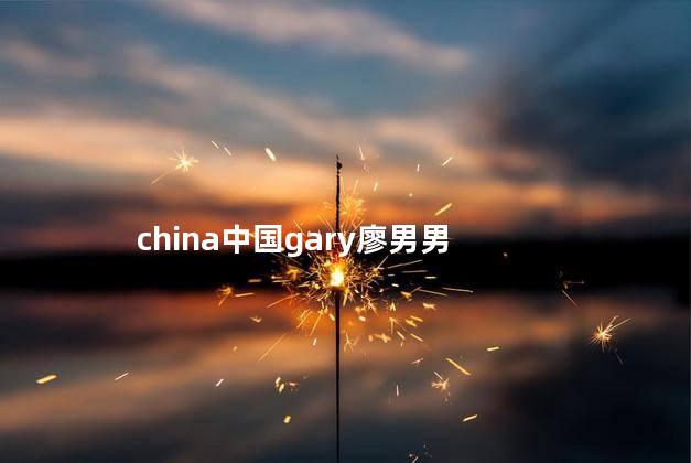 china中国gary廖男男