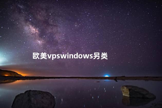 欧美vpswindows另类